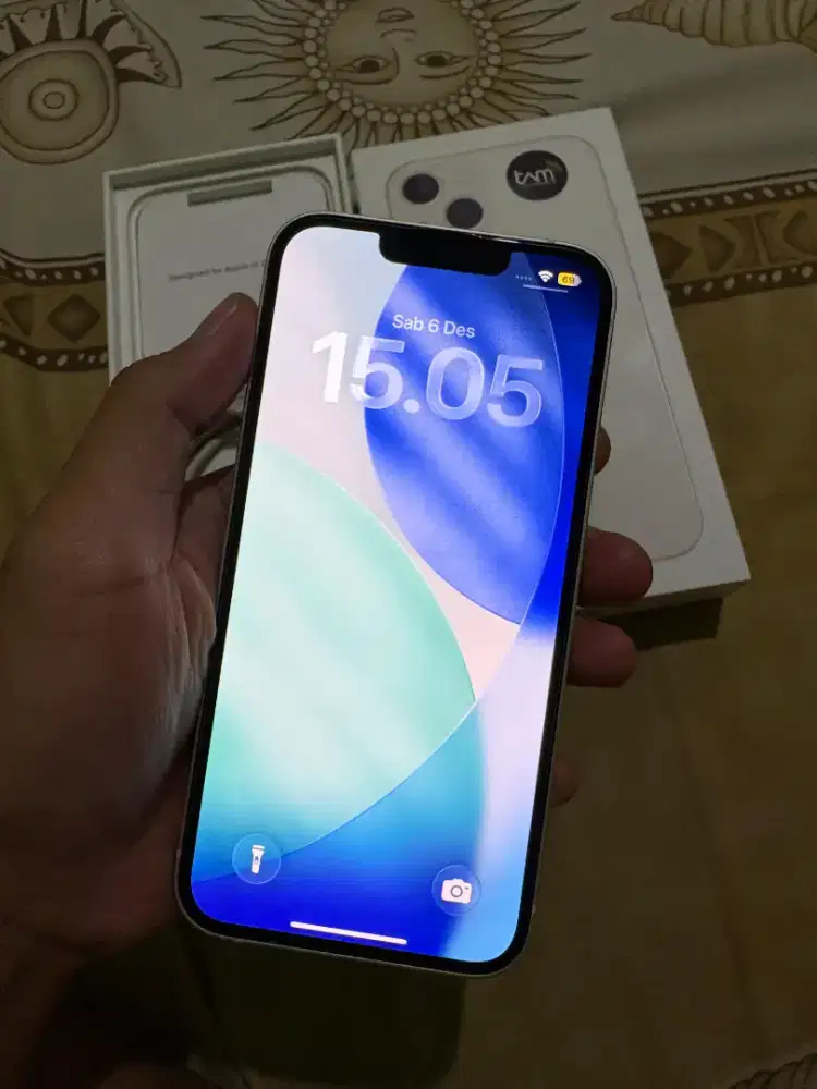 Dijual iPhone 13 128GB White iBox