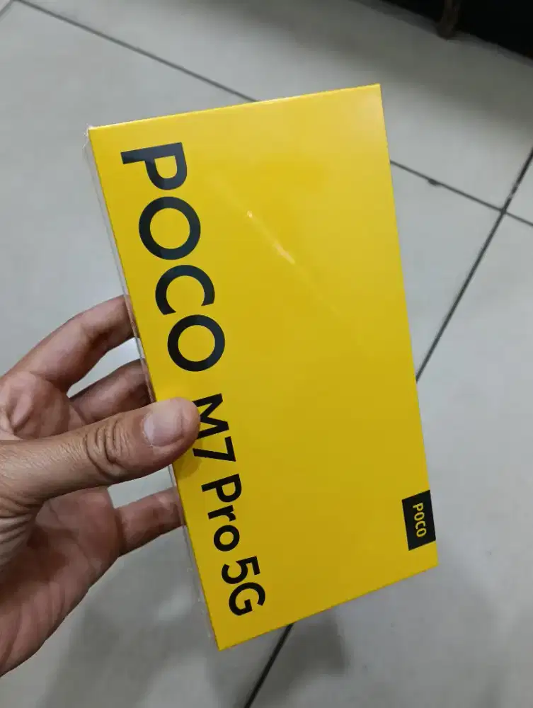 Xiaomi poco m7 pro 5g 8/256 resmi Indonesia New segel box