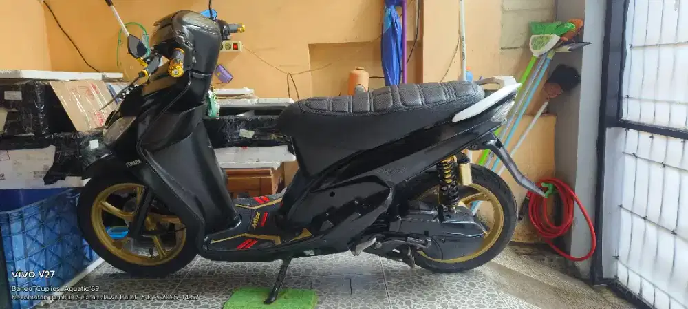 Mio Smile 2010 Hitam 110'cc Lengkap Ss