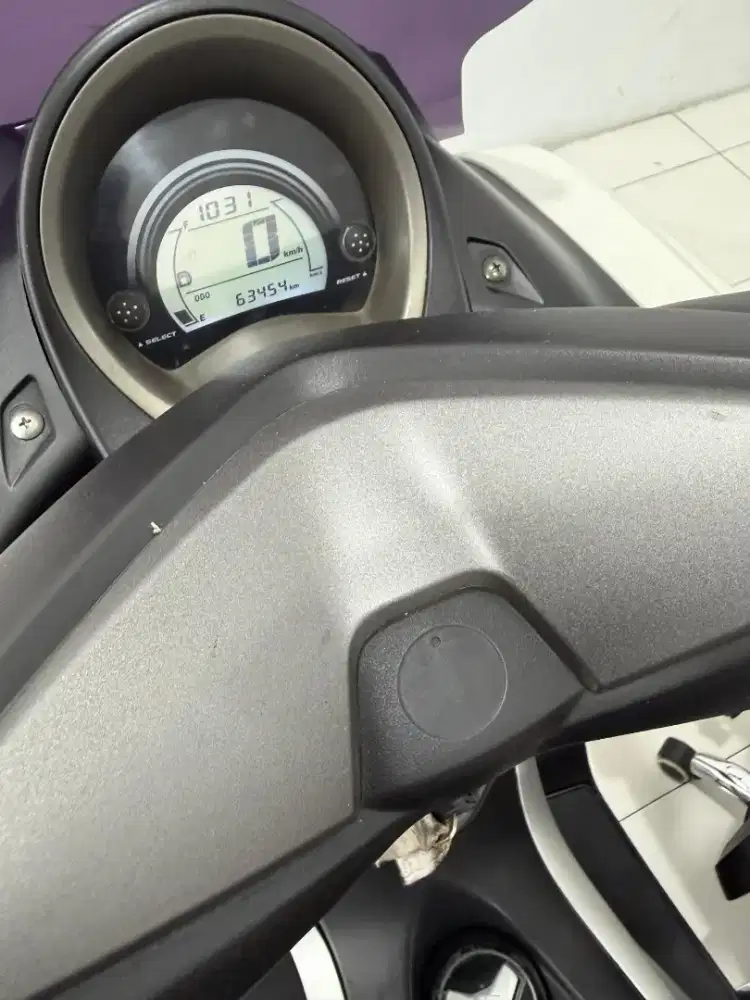 YAMAHA NMAX 155CC THN 2017 PJK PANJANG WHITE GLOSSY