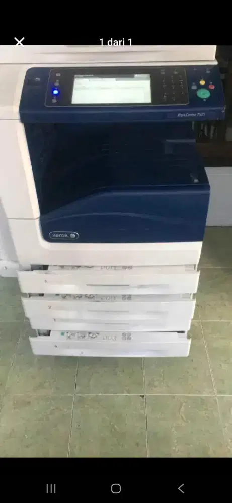 Mesin A3 Laser / Fotocopy warna Xerox WC 7525