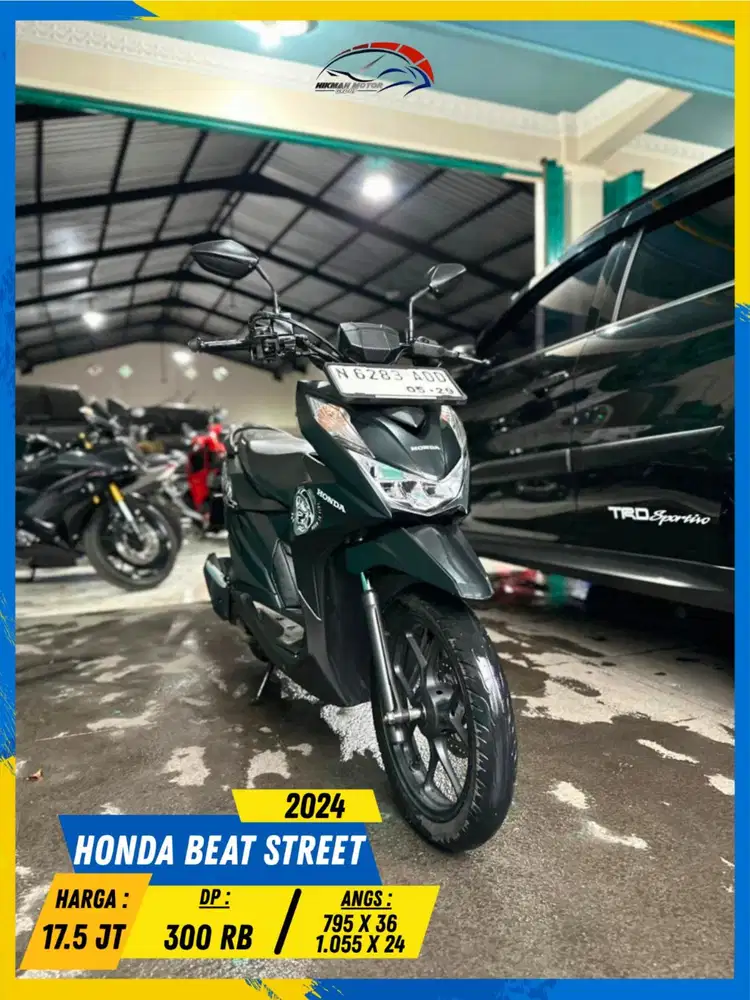 HONDA BEAT STREET 2024 LIKE NEW MASZEHH HIKMAH MOTOR KEPUH