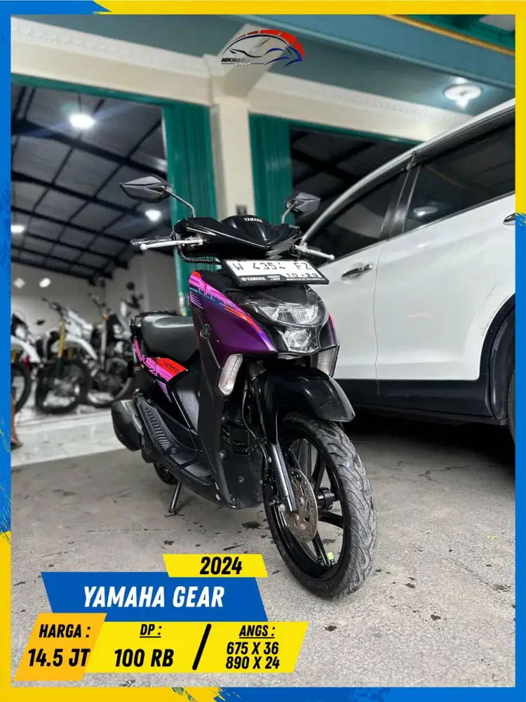 YAMAHA GEAR 2024 MANTAP GASS MASZEHH HIKMAH MOTOR KEPUH