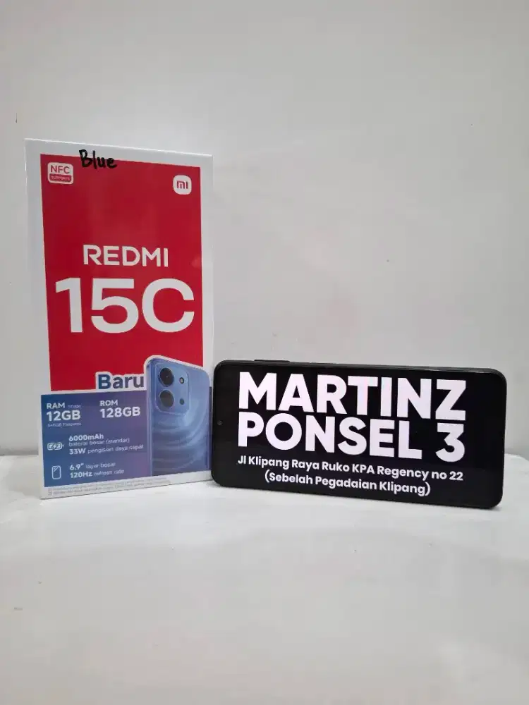 Xiaomi Redmi 15C NFC Garansi Resmi Xiaomi 15 Bulan