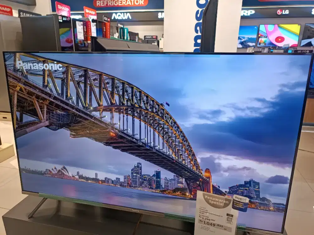 BUNGA CICILAN 0% PANASONIC LED GOOGLE TV 4K 50 INCH