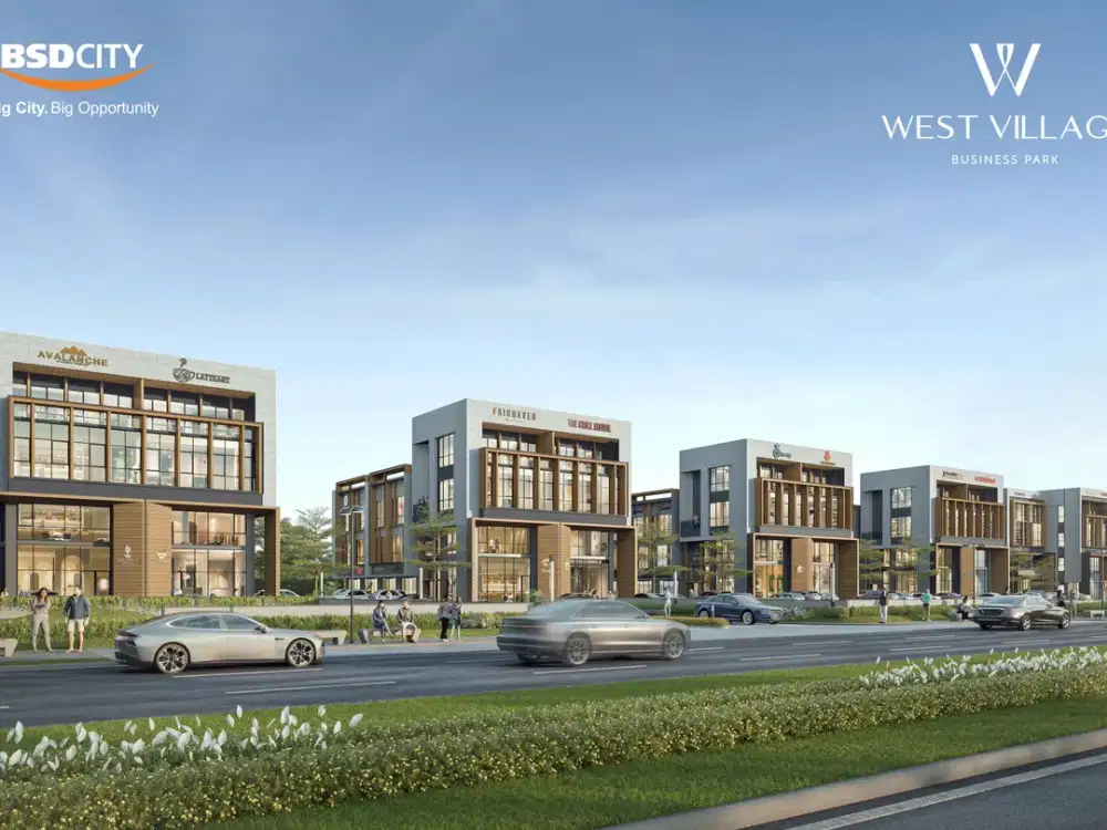 Hot Property! Ruko West Village Tahap 2 Dekat Cluster Tanakayu