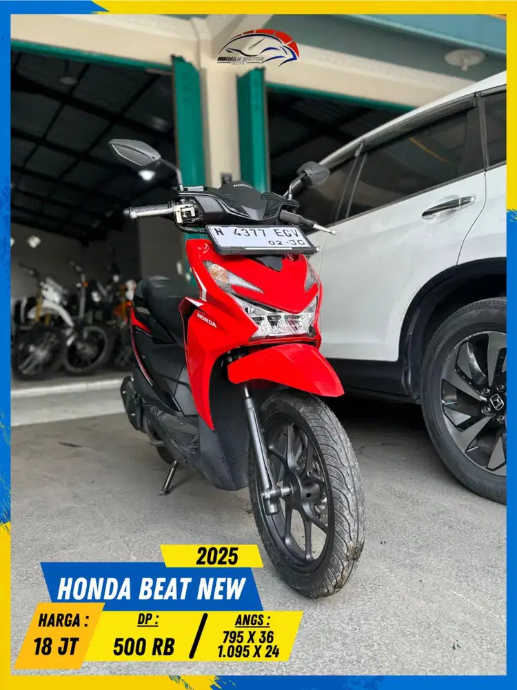HONDA BEAT NEW 2025 NEGO SAMPE DEAL HIKMAH MOTOR KEPUH