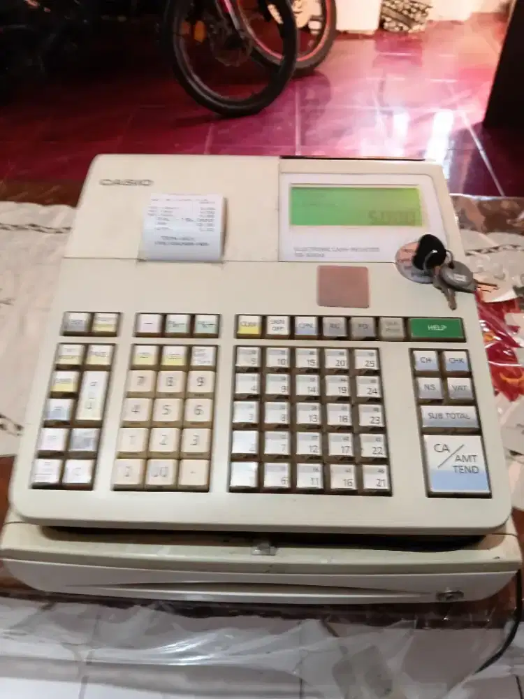 Jual mesin kasir / cash register CASIO S300