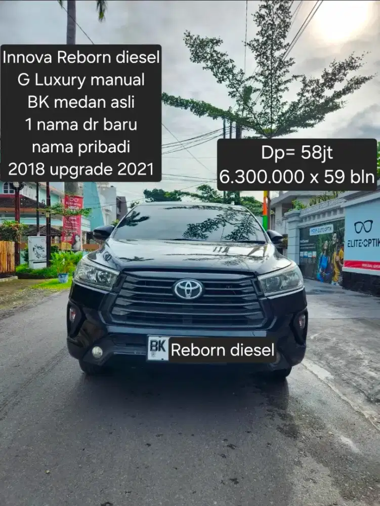 Innova Reborn Diesel G Luxury manual silar 2018 upgrade 2021