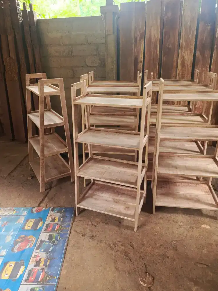 Rak full kayu duren panjang 60cm