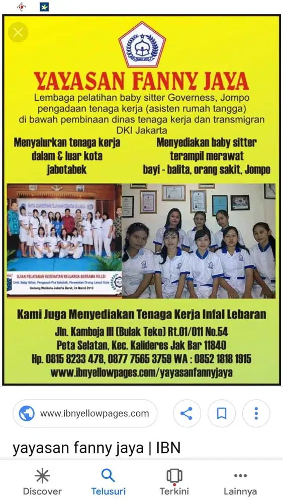 YAYASAN FANY JAYA
