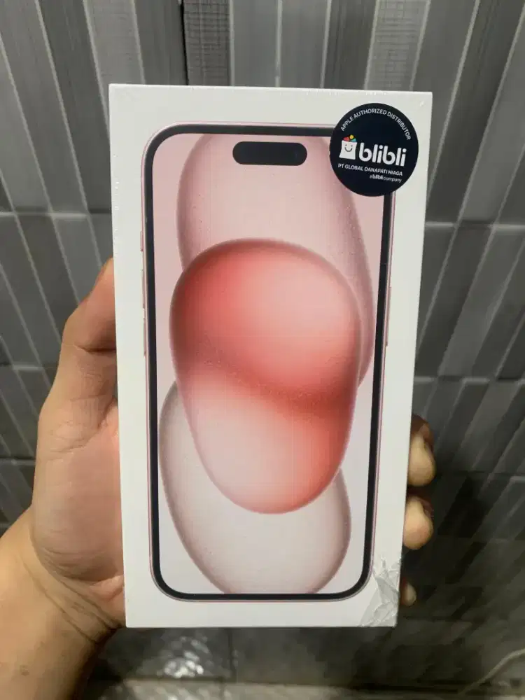 IPHONE 15 PINK BASIC 128GB BLIBLI SEGEL