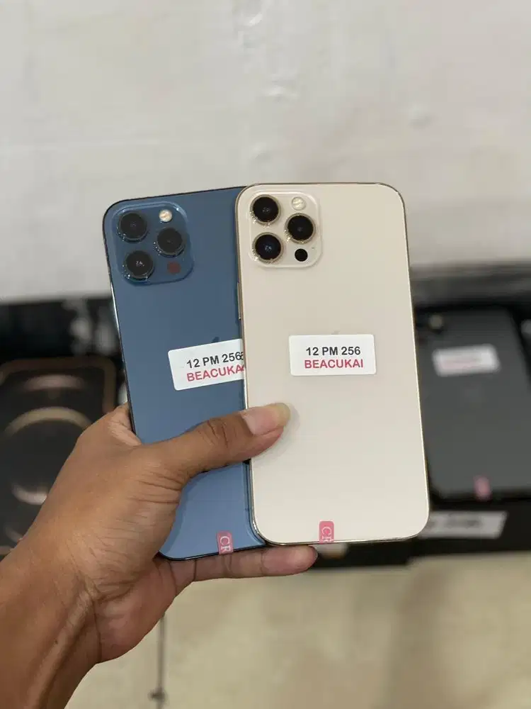 iPhone 12 Promax 128/256/512 Banyak pilihan signal permanen beacukai