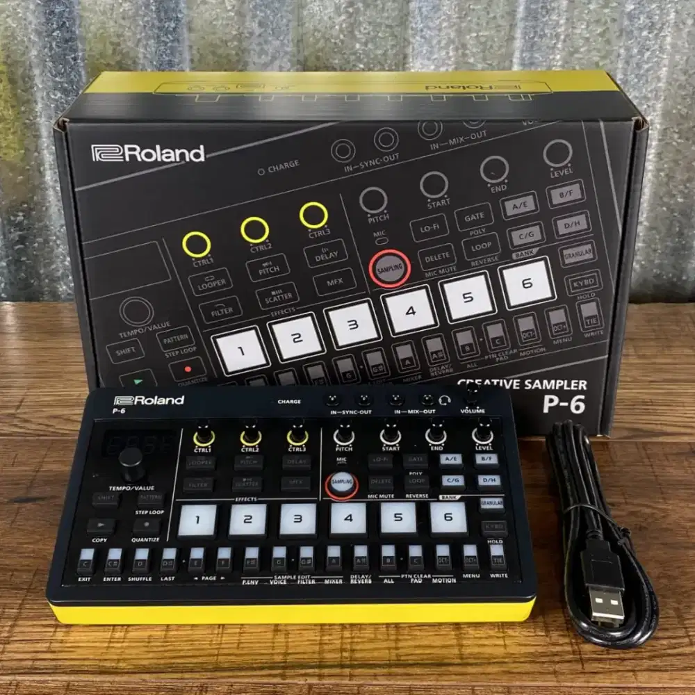 Roland P-6 AIRA COMPACT
Creative sampler.