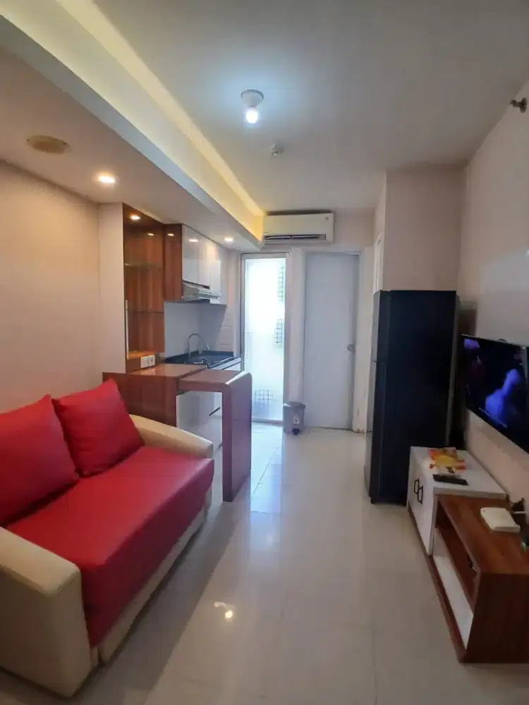 Disewakan 2 BR FF Lantai Rendah Bulanan Apartemen Bassura City