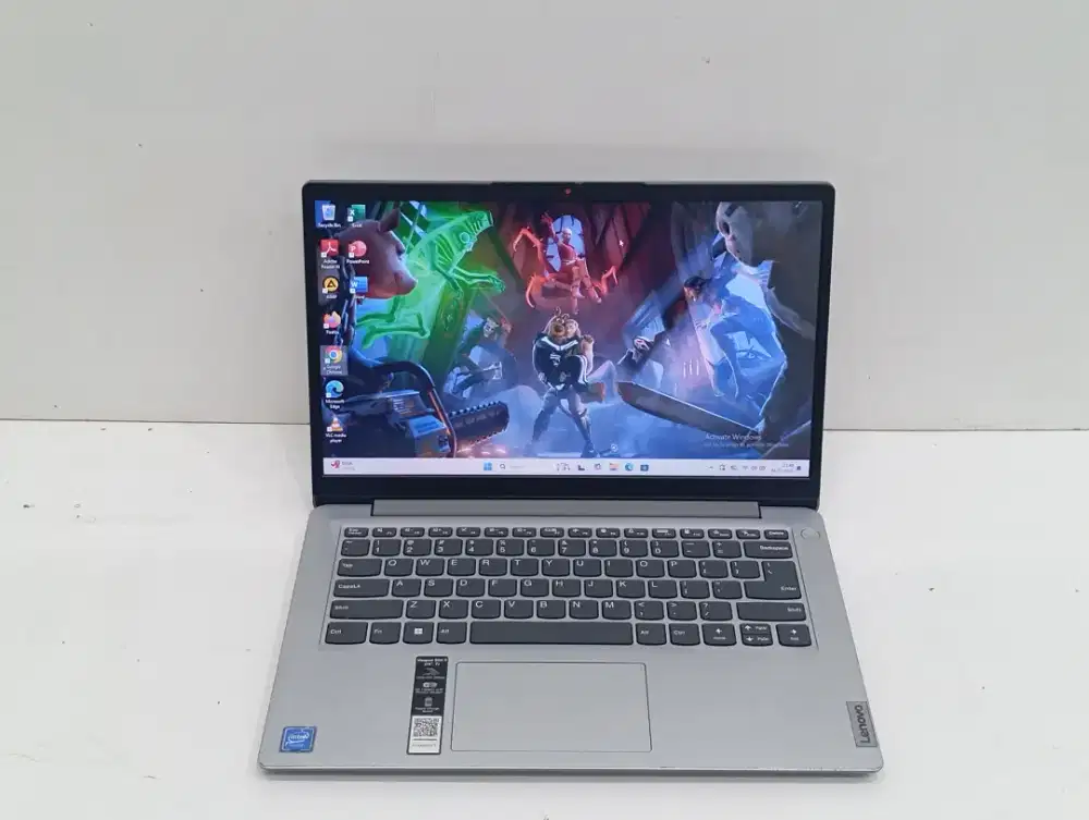 Jual laptop lenovo slim 1 intel celeron n4020 ram 8gb SSD 256Gb