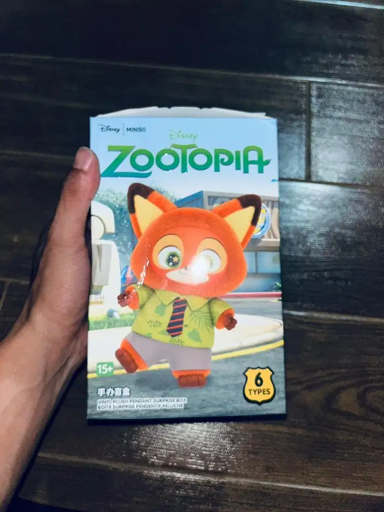 blind box miniso x zootopia