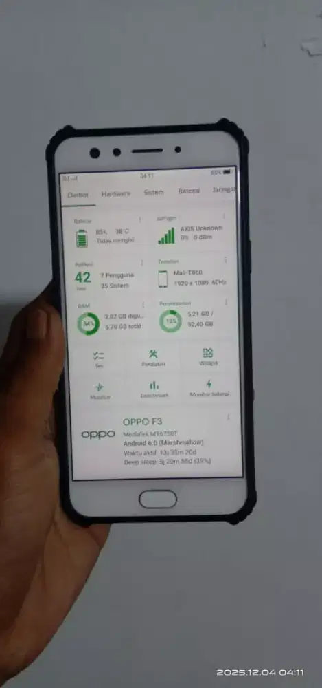 Oppo F3 ram 4/64
