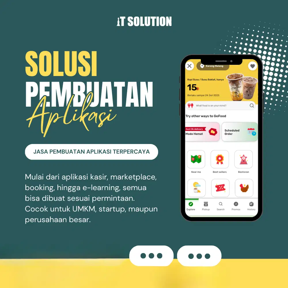 Pembuatan Aplikasi Android Dan iOS Untuk Kembangkan Bisnis