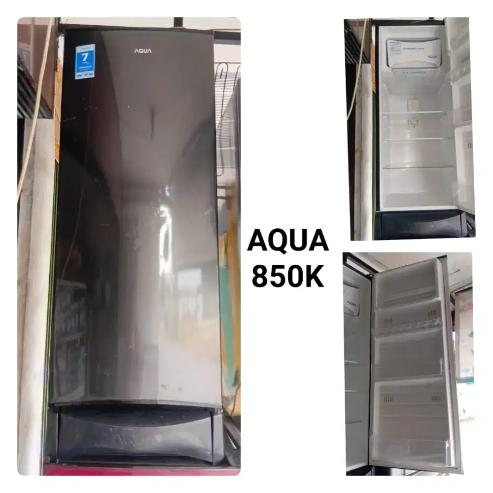 Kulkas 1 pintu seken bergaransi