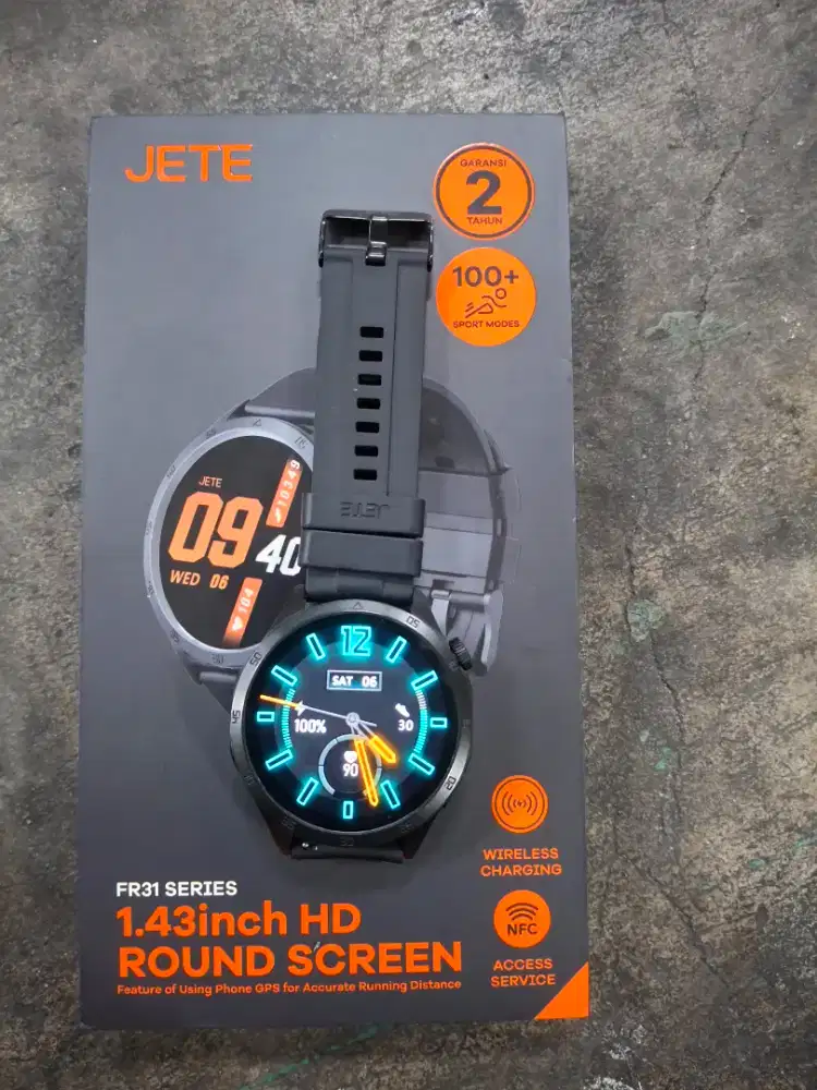 JUAL SANTAI SMARTWATCH JETE FR31