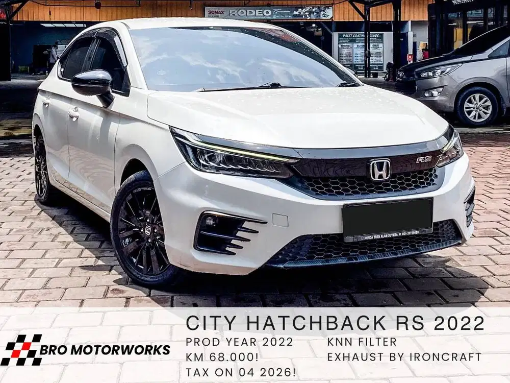 (TDP 25jt) HONDA CITY RS HATCHBACK 2022, HONDA CITY HB 2023, RECORD