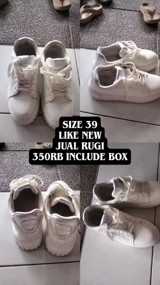 Di jual sepatu merk Gosh like new