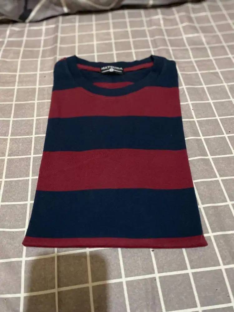 MATSUDA KAOS OVERSIZE STRIPE SIZE M