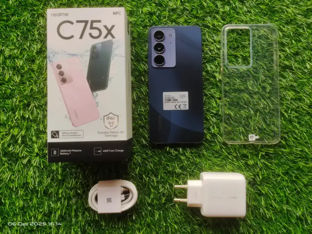 Realme C75x 8/128Gb Garansi Resmi 9 Bulan Fullset
