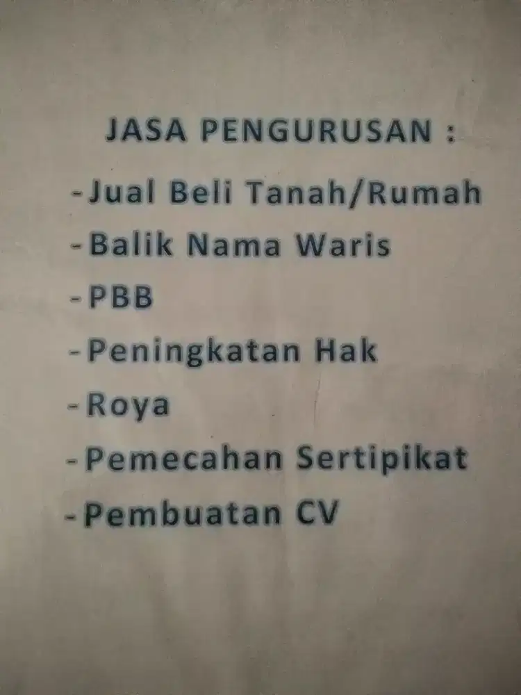 Biro Jasa Notaris & PPAT