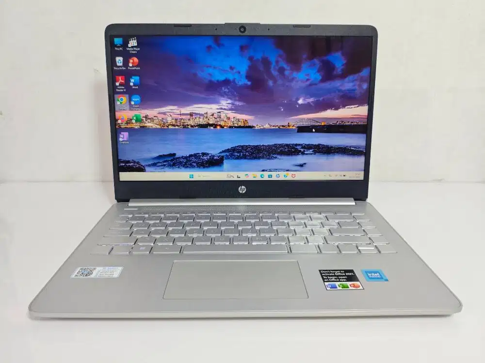 Jual Laptop HP 14s-DQ3110TU (RAM 4GB/SSD 256GB) Intel Celeron N4500