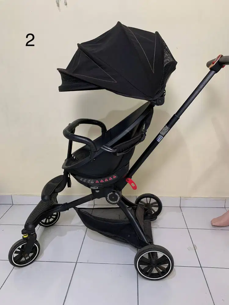 Stroller Baobaohao V8 Cabin Size Praktis Kereta Anak Bayi Sepeda Roda