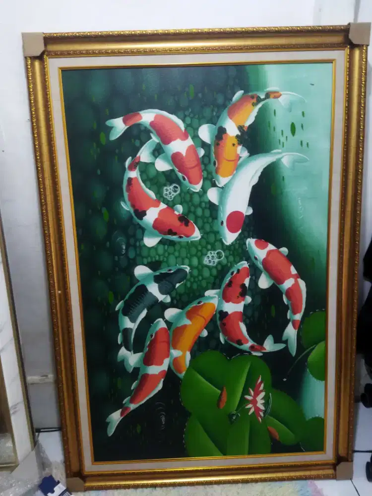 SALE LUKISAN KOI 9