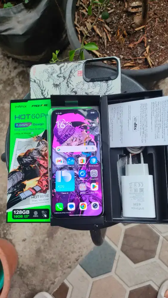Edisi BU dijual cpt/TT Infinix HOT 60 PRO 8/256GB Fullset ORI Garansi