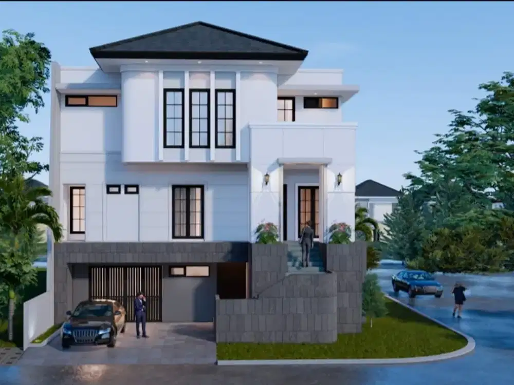 Jual Rumah Bangunan Mandiri Modern The Eminent BSD City