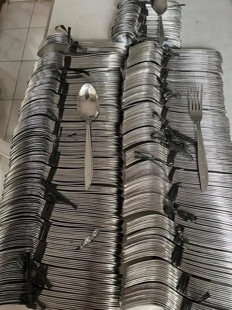 Sendok Garpu ex catering merk SUPER DOLL