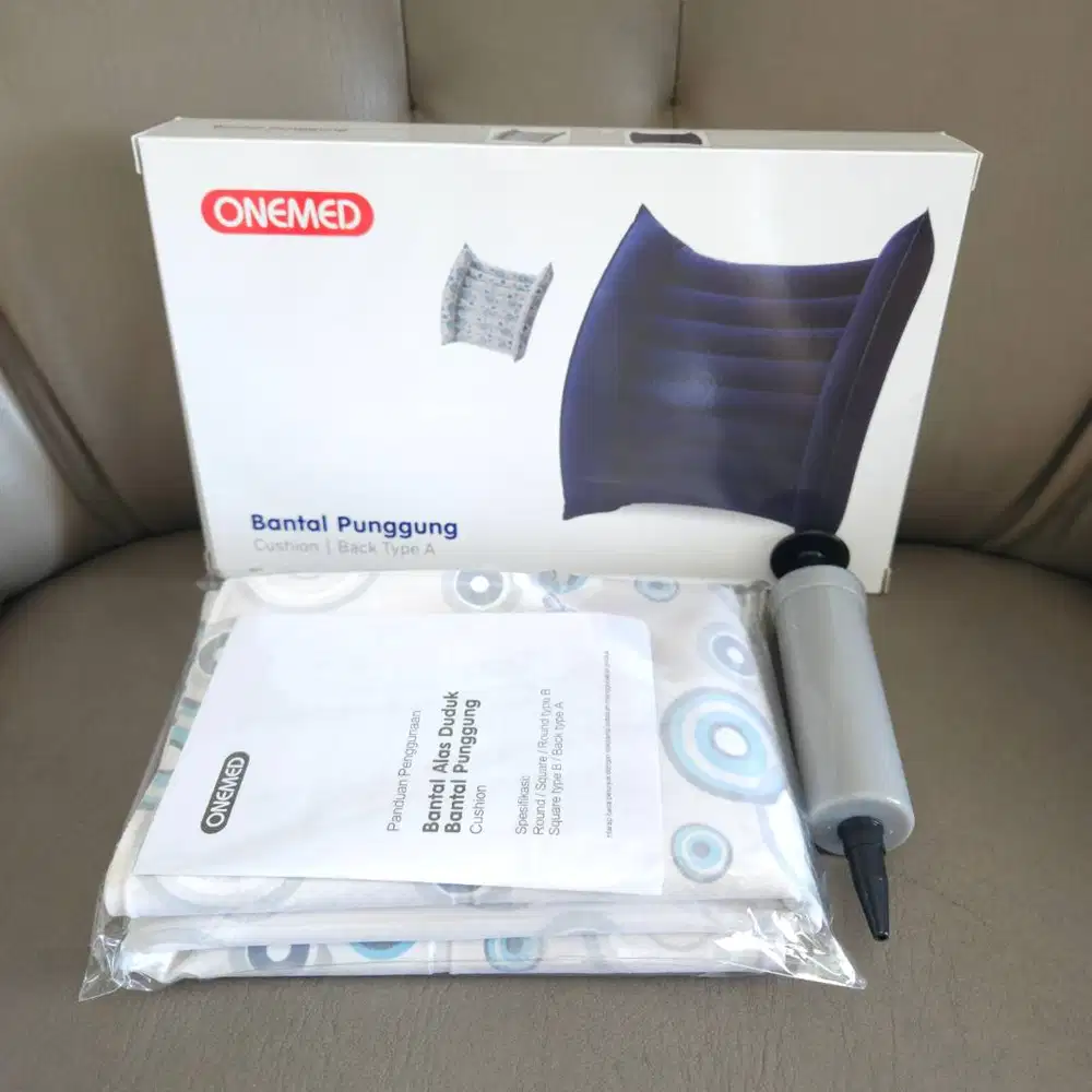 ONEMED Bantal Punggung / Penyangga Senderan Kursi / Decubitus