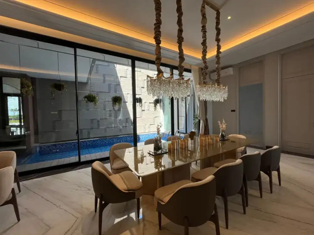 Rumah Mewah Private Pool New Gress Grand Island Pakuwon City