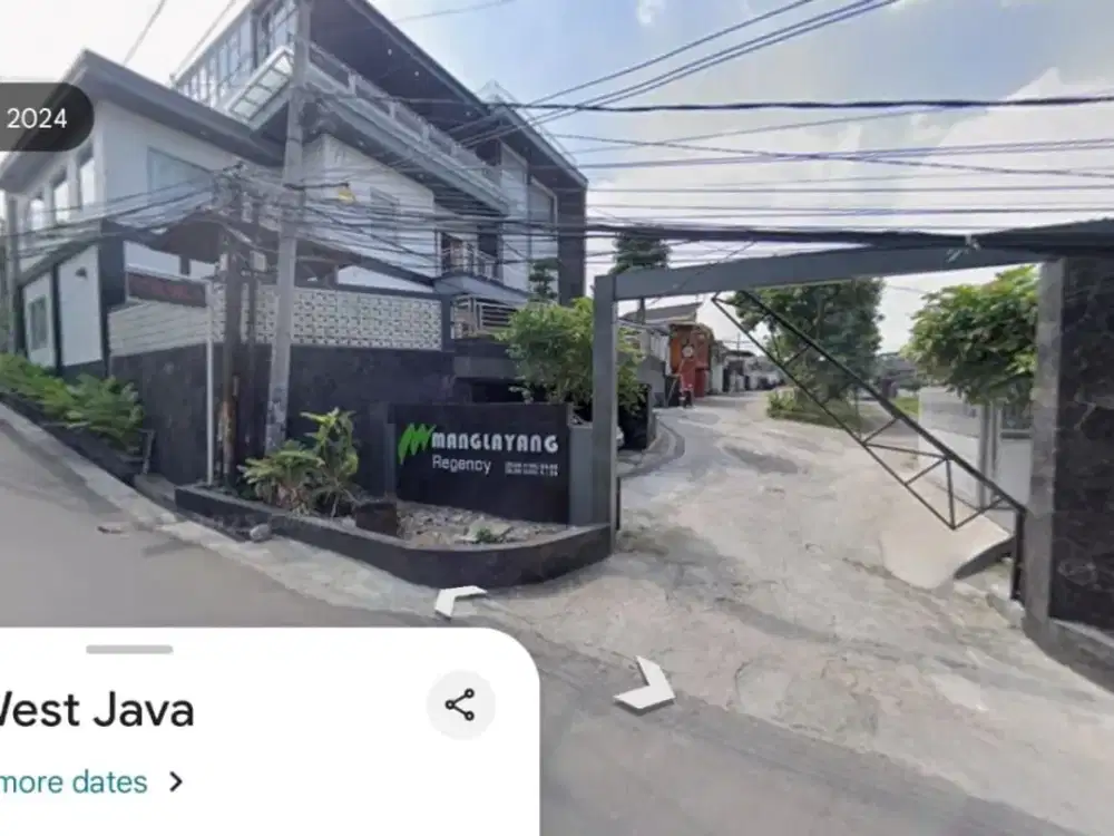 Kavling di Komplek Manglayang Regency Cileunyi, 2jt/m2. Good Location! Bonus Bangunan