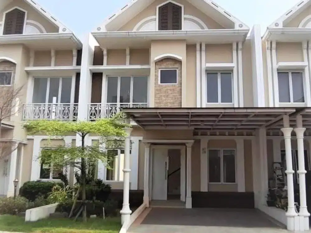 Rumah 2lt 8x15 120m Type 3KT Cluster Thames JGC Jakarta Garden City