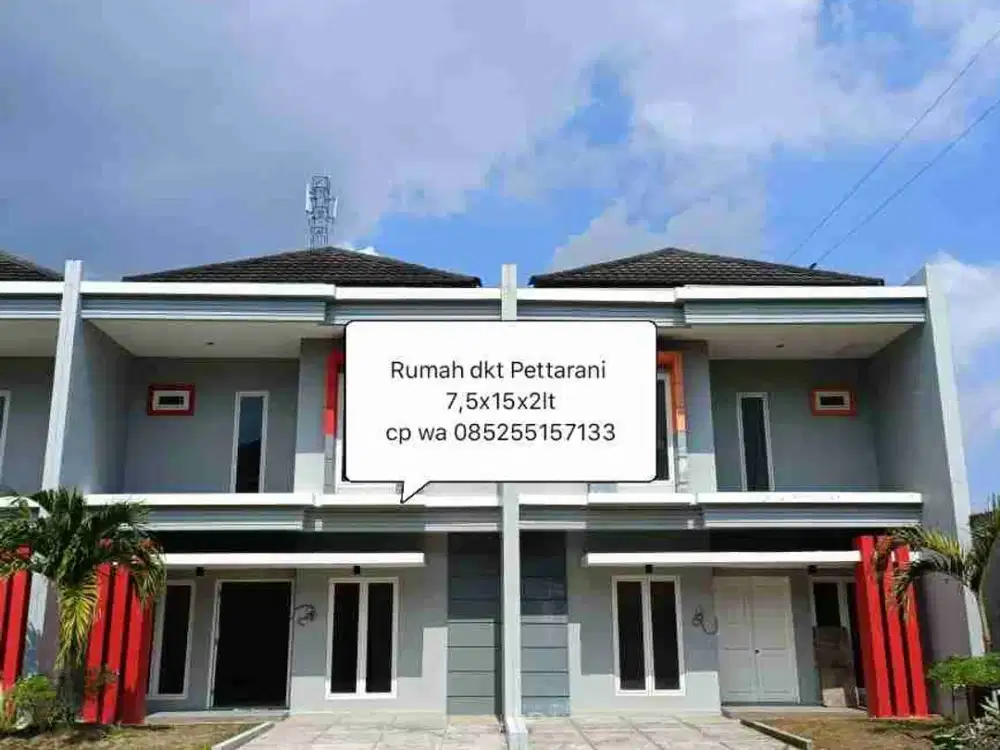 Rumah Mewah Dekat Pettarani Kampus UNM Alauddin panakukang Hertasning Siap Huni Bebas Banjir