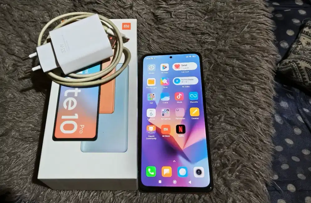 Redmi Note 10 Pro RAM 8/128 – Mulus, ORI, No Service!