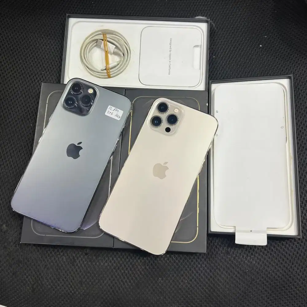 iphone 12 promax 256gb resmi ibox fullset original 3utools hijau