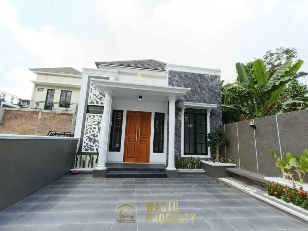 DIJUAL RUMAH 700 JUTAAN SHM DALAM CLUSTER ONE GATE DI SUMBERADI SLEMAN DEKAT JL. RAYA KEBON AGUNG