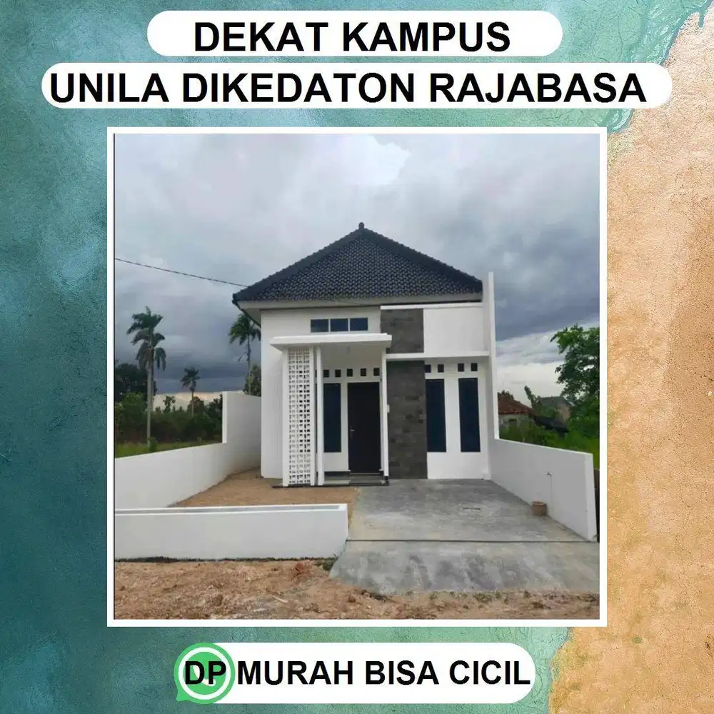 RUMAH Hunian Strategis dan Terjangkau di Pinggir Jalan Utama H. Komaru