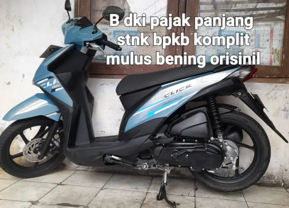 Honda beat f1 2013 cw asli biru B dki pajak panjang