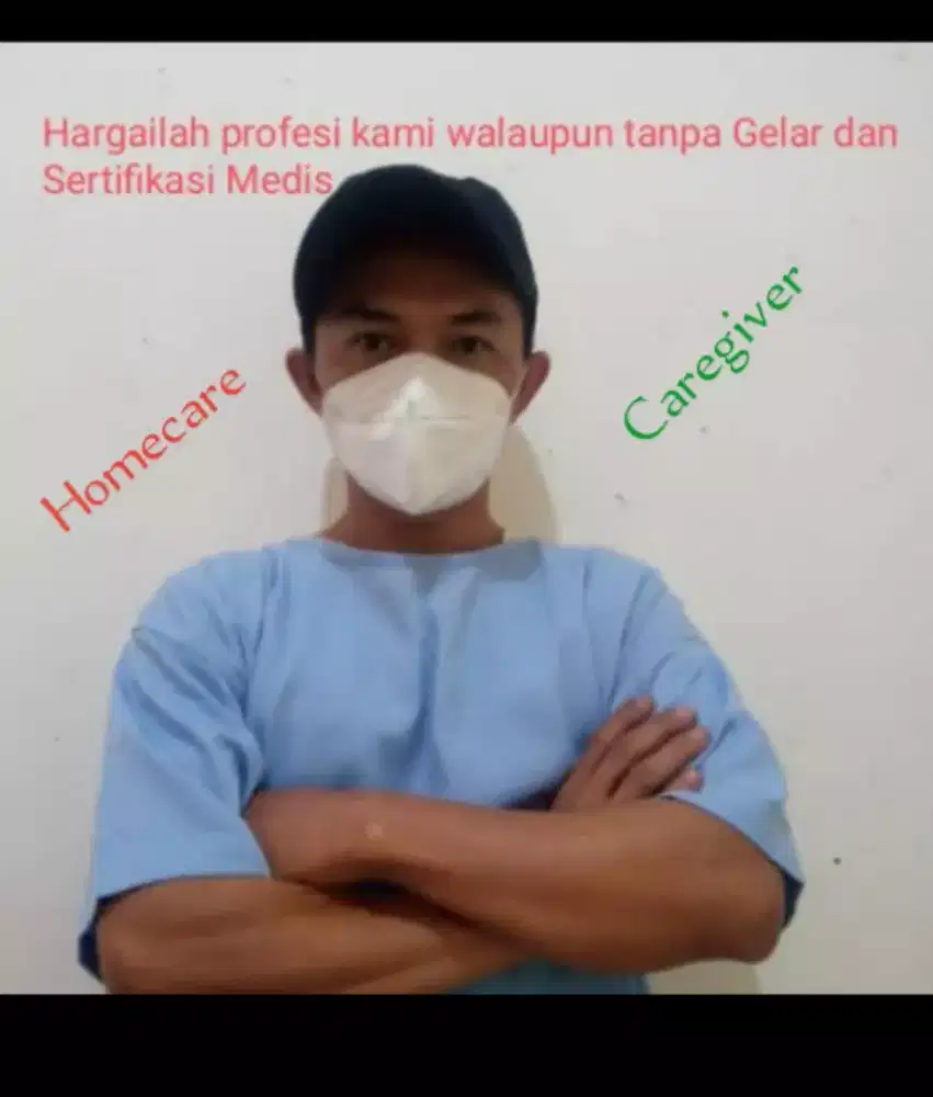 Caregiver/ Jasa jaga Pasien di RS/Infal Perawat Lansia
