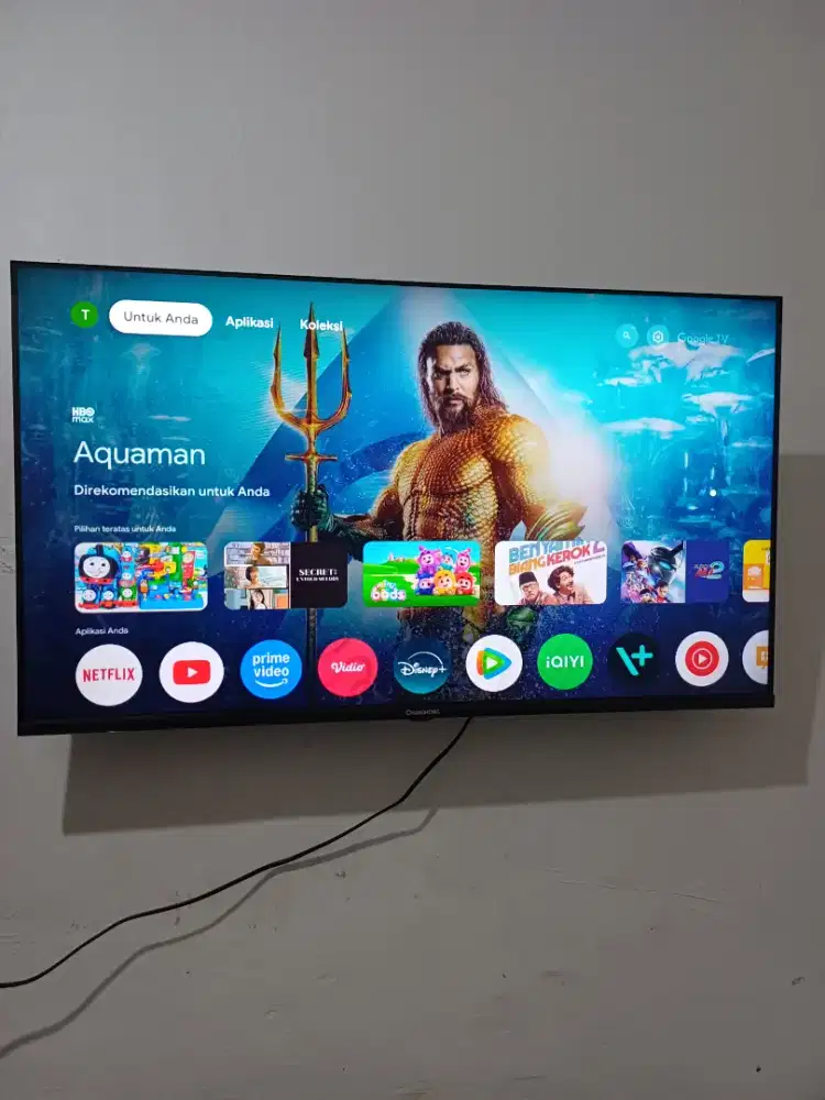 Google tv QLED Changhong 40'