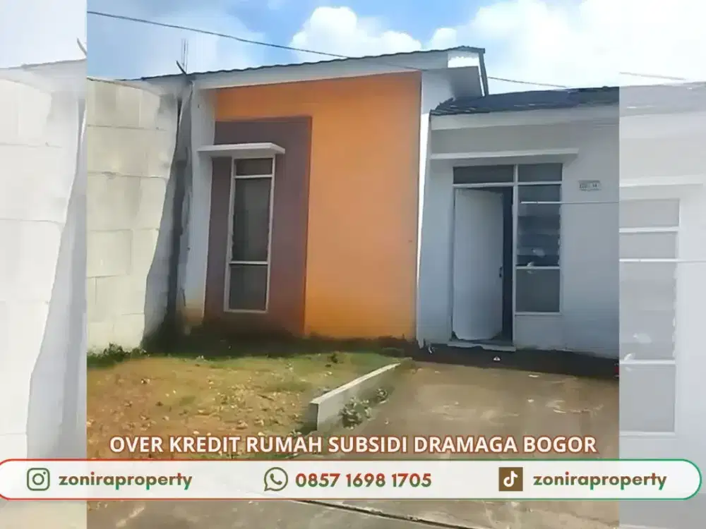 Over Kredit 69 JT Rumah Subsidi Perumnas Dramaga dekat IPB Bogor