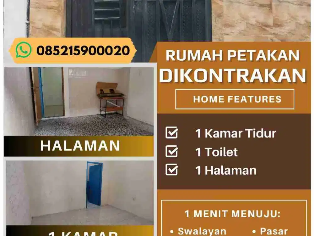 RUMAH PETAKAN TAMAN CIBODAS